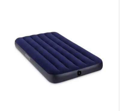 China Intex 68757 Double Design Air Bed Inflatable Air Mattress Foldable With Built-in Pump for sale