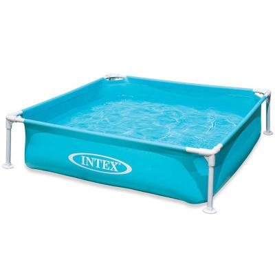 China Original Intex MINI 57173 Pool FRAME POOL Above Ground PVC Pool For Baby 122cmX122cmX30cm for sale