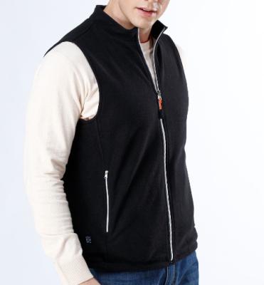 China Breathable Men's Electric Warm Heated Vest Vest Lightweight Heated Vest Washable Cold-proof Heating Shirt for sale