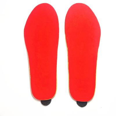 China Size Adjustable Foot Warmers Heated Insoles 3.7V Heavy Duty 1900mA Built In Lithium Polymer Rechargeable Battery Shoe Insoles for sale