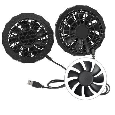 China Outdoor 5V USB Three Speed ​​Fan Air Conditioning Cooling Fan For Clothes Cooling Vest Fan for sale