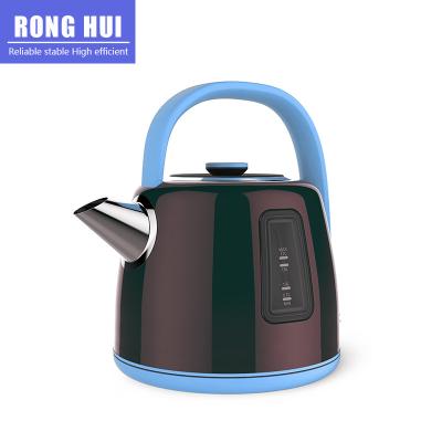 China 360 Degree Rotation Portable Temperature Control Electric Kettle Base 1.7L Large Capacity Home Appliances for sale