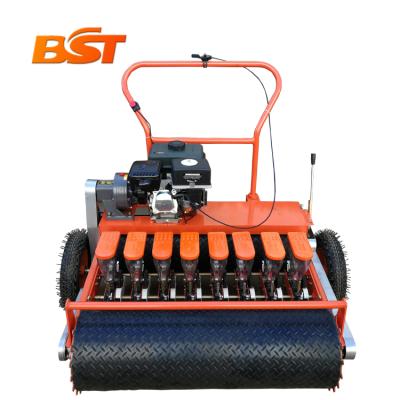 China Sowing seeds gasoline gasoline small plastic alfalfa to promote economic efficiency 8 row eight row seeder grain planter for sale for sale