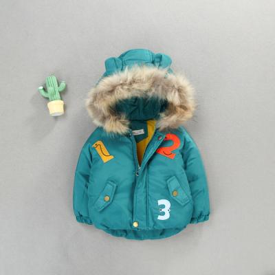 China Durable Girls Jackets Kids Boys Coat Kids Winter Outerwear Casual Baby Clothes Kids Winter Warm Padded Coats for sale