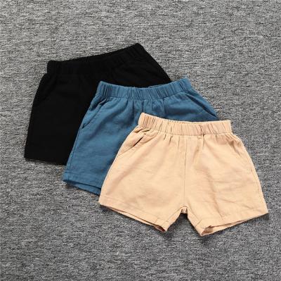 China Breathable Cotton Children Shorts Kids Summer Abbreviations 1-6 Years Old Boys Toddler Slim Boys Pants Shorts Baby Boy Casual Clothes for sale