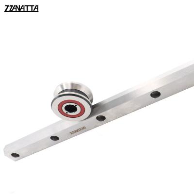 China Factory V Groove Bearings V Bar Rack Guideway Track Roller For Automatic Equipment Robot And Linear Motion for sale