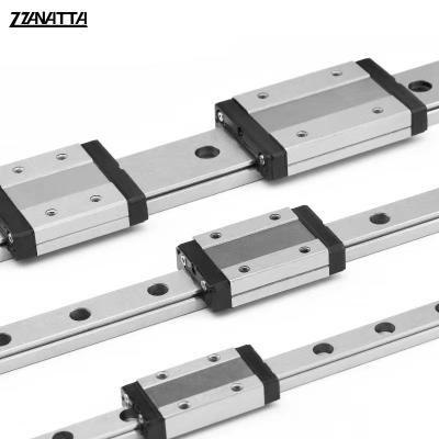 China Soft and Durable Mini Linear Block Rail Slide Guide Guide Set 7 9 12 15 for sale