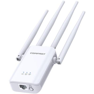 China New Arrivals Long Comfast 300Mbps WiFi Signal Booster Amplifier Wifi Extender 2.4GHz Repeater Home for sale