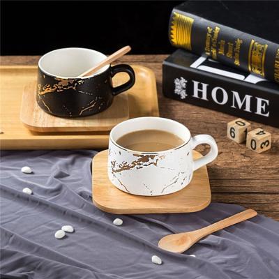 China New Design Sustainable Hot Sale High Temperature Resistance Top Ceramic Coffee Mug For Coffee for sale