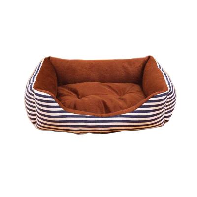 China Viable Manufacturer Supply Soft And Lovely Comfortable Plush Small Dog Bed for sale