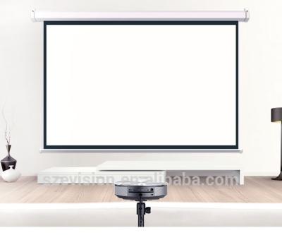 China 3D Holographic Screen Optional Roll-Down Hologram Front Projector Transparent/Gray/Dark Gray/White Colors for sale