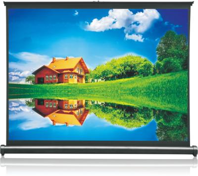 China Special Short Focal Rear Projection Screen Pull Down Projector Screen for sale