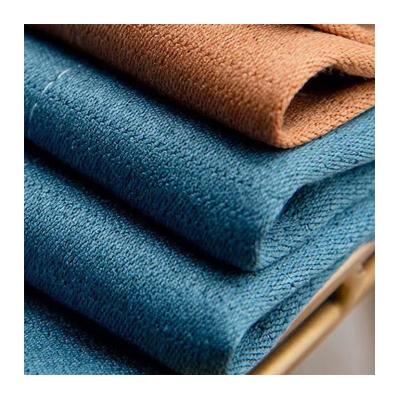 China Wholesale Blackout Blue Plain Polyester Full Curtain Shading Fabric For Living Room And Hotel Curtain Fabrics for sale