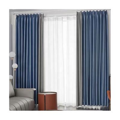 China Factory Supply 100% Super Physical Blackout Blackout Sun Block Curtain Fabric For Living Room Window Poly Curtain Fabric for sale