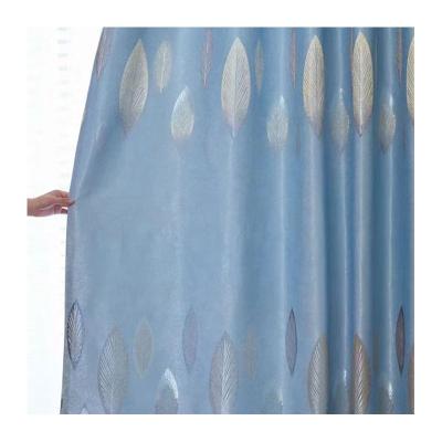 China Wholesale Art Deco Blackout Polyester Jacquard Shrink-Resistant Fabric Shrink-Resistant For Drapes Textile Curtain Fabric for sale