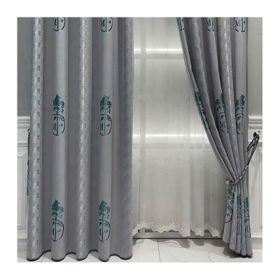 China Blackout factory supply 90% high grade blackout fabric curtains high precision jacquard curtain fabric for sale