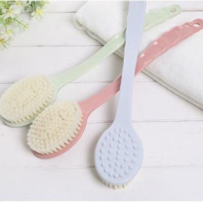 China Viable Manufacturers Sell Long Handled Massage Bath Brush, Bathroom Brush, Mud Back Brush Bath Brush for sale