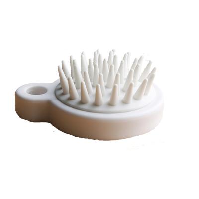 China Viable Japanese Scalp Health Shampoo Brush, Scalp Silicone Massager Meridian Cleansing Brush for sale