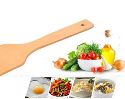 China Sustainable Household Nonstick Anti Scalding And High Temperature Wooden Spatula Cookware for sale