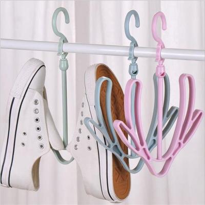 China Minimalist Single Hook Shoe Hook Windproof Balcony Drying Rack Drying Shoe Rack Drying Shoe Rack for sale