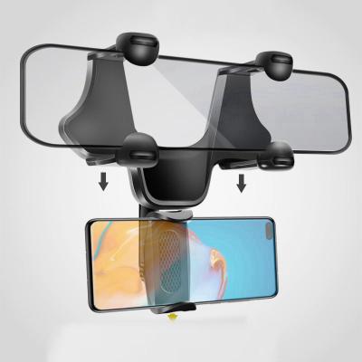 China New style waterproof mobile phone holder multifunctional car rearview mirror holder fixed mobile phone suit 203 4-6.2 inch mobile phone bracket for sale