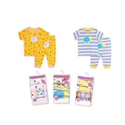 China Wholesale Anti-Shrink Cotton Children Clothing Baby Clothes Gift Box Autumn Baby Clothes Cartoon Printed Baby Set Clothes for sale