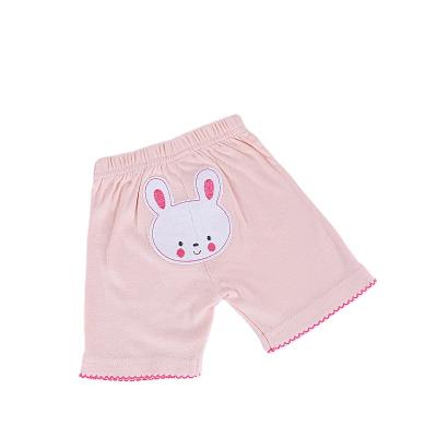 China New Design Good Quality Breathable Embroidered Baby Shorts Cartoon Baby Pants for sale