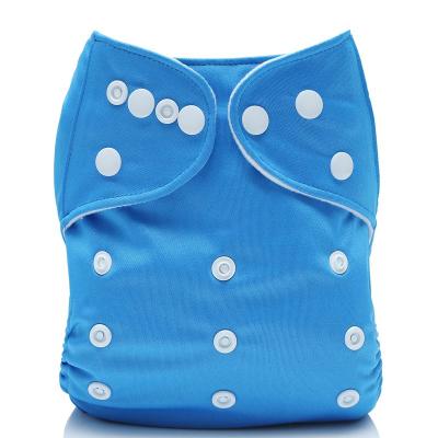 China Factory Price Solid Color TPU Baby Cloth Printed Diaper Waterproof Adjustable Infant Diapers for sale