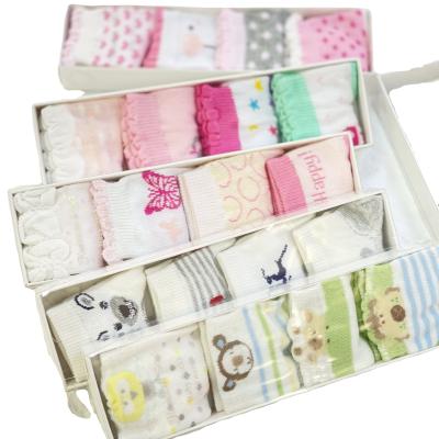 China New Arrivals China Baby Sock Antibacterial Gift Set Fancy Cotton 7 Pairs Box Set Baby Socks for sale