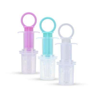 China BPA Free Baby Pacifier Feeder Medicine Dispenser Needle Feeder Squeeze Gropper Gropper Pacifier Newborn Feeding for sale