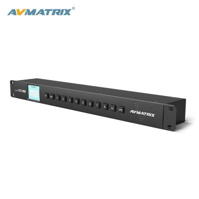 China AVMATRIX 8 in 8 out of SDI Broadcast Matrix Changer MSS0811 for sale