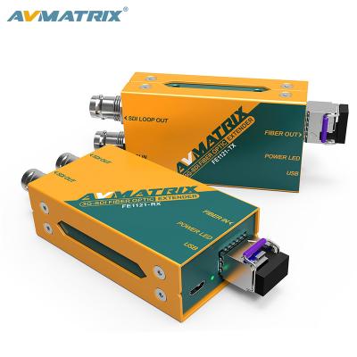 China AV Matrix 3G-SDI Fiber Optic Extender (12.4 Miles) FE1121 for sale