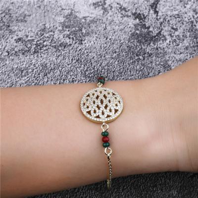 China Hot Sale 2021New Environmentally Friendly High Quality Women's Jewelry Retro Fashion Stylish Contracted High-end Contact Bracelet for sale