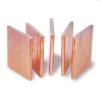 China Transformer industry save material aluminum clad copper busbar electrical busbar for middle and low V transformer for sale