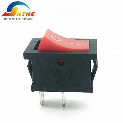 China PA66/PC 2p 3p Rocker Switch On--On JT601 T125 Rocker Switch 3 Position Power Switch for sale