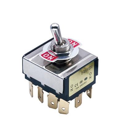 China Factory 12P E-TEN(A) 12pin inverter breakout waterproof PA66/PC China subminiature switch for sale