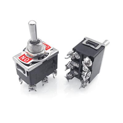 China Good Quality 6P E-TEN(B) JTELE Brand 10000 Cycles Toggle Switch for sale