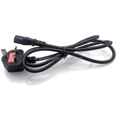 China Hot Sale Low Price Laptop Power Cabld Mains Cord 3 Pin Plug Power Extension Cord AC Power Cord for sale