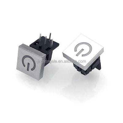 China KFCA0670-31-13L26010-BL illuminated tact switch LED with 