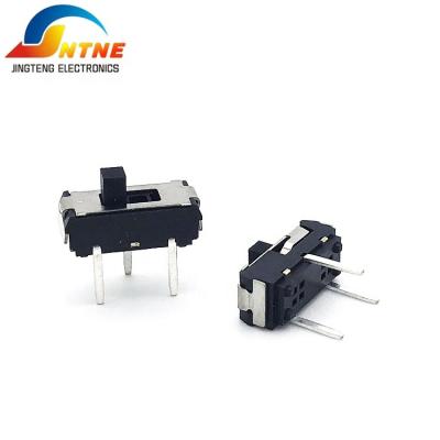 China Factory sale PA66/PC mini 2 position 2 pole portable waterproof dpdt dip mini sliding contacts SS04C-C-H2 for sale