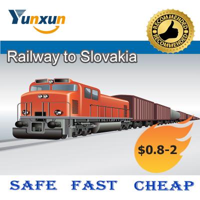 China International logistics China to Slovakia rail transport is stable YUANXUN for sale