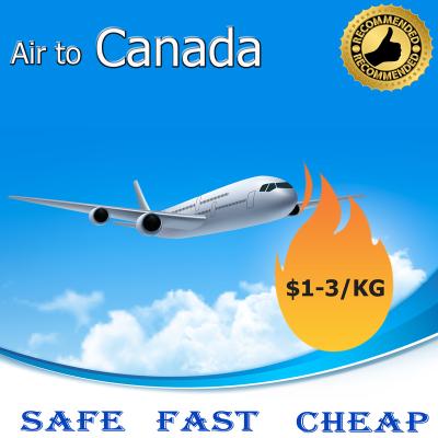 China Cheapest air freight from china air to Canada YUANXUN shipping rates for sale