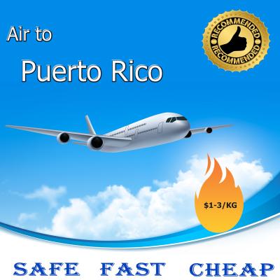 China Shipping Air Cargo Forwarder China To Puerto Rico YUANXUN Door To Door Services for sale