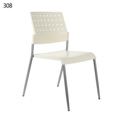 China Easily Install Hot Selling Simple Design Office Conference Room Stackable Reception Chair Plastic Plastic Training Desk for sale