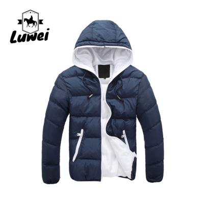 China Reversible Bomber Jaket Quoitas Bubble Blusao Long Sleeve Cotton-Padded Full Zipper Duty Coat To Thicken Hooded Jacket for sale