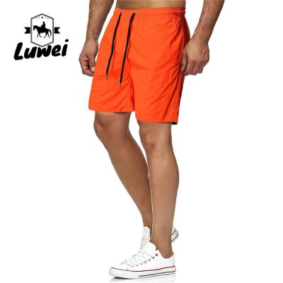 China Custom Logo Men Beach Shorts Jogger Polyester Anti-Wrinkle Wholesale Fashion Running Shorts Men's Swimwear Abbreviations for sale