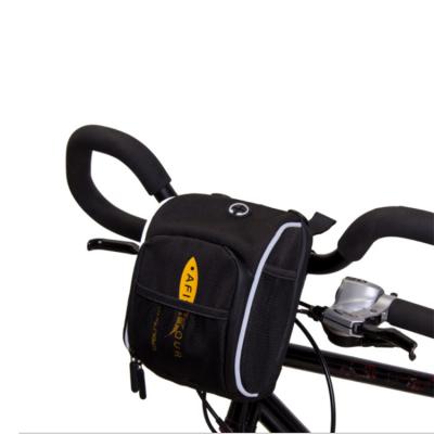 China hot sale waterproof front bag beautiful 15.5*18.5*10 tube rainrproof practical useful bicycle frontbar bag for sale