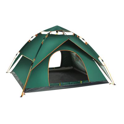 China Extended Type Automatic Sunscreen Quick Open Camping Tent 2-4 People Outdoor Camping Tent Spring Tent for sale