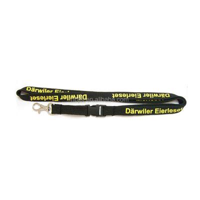 China Advertising woven lanyards for sale