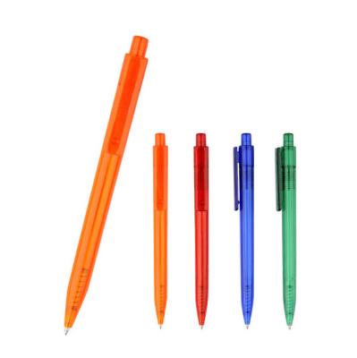 China Office& custom promotion plastic ballpoint pen and desk for sale